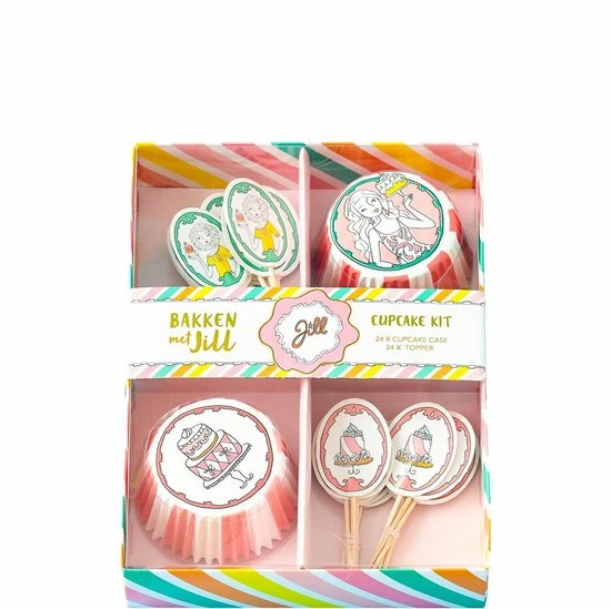 Jill Schirnhofer Jill - Cadeauset - Kinderschort, Ovenwant En Cupcake Set 6 Jill Schirnhofer Jill - Cadeauset - Kinderschort, Ovenwant En Cupcake Set - Afbeelding 4