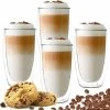 Altom Design Latte Macchiato Glazen - Dubbelwandige Koffieglazen - Dubbelwandige Cappuccino Glazen - 450 ML - 4x -WMF Shop 550x550 106
