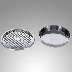 SONGMICS Staande Asbak Met Afvalbak - Sigarettenbak - Buitenasbak Met Prullenbak - Peukenpaal -WMF Shop 550x550 115