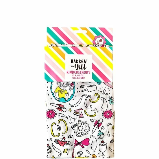 Jill Schirnhofer Jill - Cadeauset - Kinderschort, Ovenwant En Cupcake Set 5 Jill Schirnhofer Jill - Cadeauset - Kinderschort, Ovenwant En Cupcake Set - Afbeelding 3