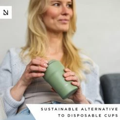 LARS NYSØM Roestvrij Stalen Koffiemok 'Bevægelse' 380ml Bayberry -WMF Shop 550x550 134