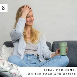 LARS NYSØM Roestvrij Stalen Koffiemok 'Bevægelse' 380ml Bayberry -WMF Shop 550x550 136