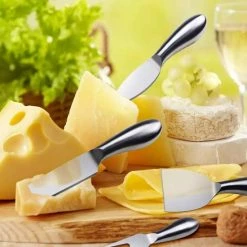 Merkloos Kaasmessen Set - RVS - 4 Stuks - Neutraal -WMF Shop 550x550 142