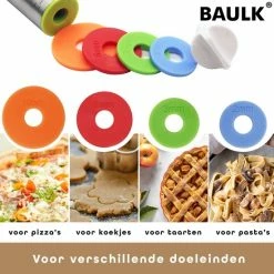 Deegroller - Bakmat - Verstelbare Deegroller - Bakspullen - RVS - Deegmat - Antikleef - Baulk® -WMF Shop 550x550 159