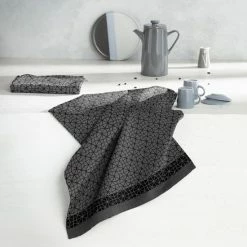 DDDDD 2x Theedoek + 2x Keukendoek Chrystal - Black -WMF Shop 550x550 161