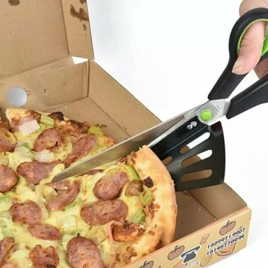 REGENTECH® Pizzaschaar Met Pizzaschep | Pizzasnijder | Pizza Scissors 5 REGENTECH® Pizzaschaar Met Pizzaschep | Pizzasnijder | Pizza Scissors - Afbeelding 3