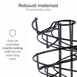 Goliving Eierrek - Eierhouder - Eiermand - Eieren Bewaren - Draaibaar - Ruimtebesparend - RVS - Zwart 16 Goliving Eierrek - Eierhouder - Eiermand - Eieren Bewaren - Draaibaar - Ruimtebesparend - RVS - Zwart -WMF Shop 550x550 180