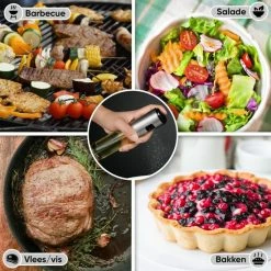 Dele® RVS Olijfolie Sprayer Met Accessoires – Cooking Spray – Bakspray – Olie Fles Spuit – Olieverstuiver Voor Keuken – 100ml 14 Dele® RVS Olijfolie Sprayer Met Accessoires – Cooking Spray – Bakspray – Olie Fles Spuit – Olieverstuiver Voor Keuken – 100ml -WMF Shop 550x550 208