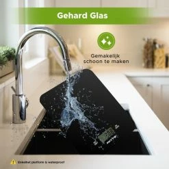 Witts Digitale Precisie Keuken Weegschaal – 1gr Tot 15 Kg – Tarra Functie – Elektrisch – Zwart -WMF Shop 550x550 23