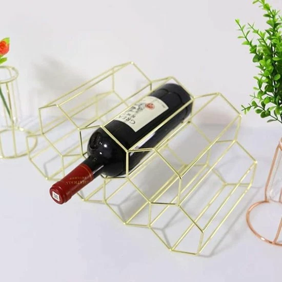 Live Deals Wijnrek Hexagon 9 Flessen | Flessenrek | Wijn Accessoires | Wijnkast | Wijnrek Metaal | Wijnrekken | Wijnfleshouder | Wijnhouder | Goud 8 Live Deals Wijnrek Hexagon 9 Flessen | Flessenrek | Wijn Accessoires | Wijnkast | Wijnrek Metaal | Wijnrekken | Wijnfleshouder | Wijnhouder | Goud - Afbeelding 6