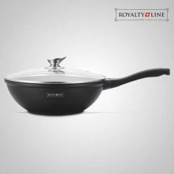 Royalty Line Marble Coating Wok - Met Glazen Deksel - Zwart - 30 Cm -WMF Shop 550x550 260