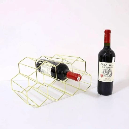 Live Deals Wijnrek Hexagon 9 Flessen | Flessenrek | Wijn Accessoires | Wijnkast | Wijnrek Metaal | Wijnrekken | Wijnfleshouder | Wijnhouder | Goud 10 Live Deals Wijnrek Hexagon 9 Flessen | Flessenrek | Wijn Accessoires | Wijnkast | Wijnrek Metaal | Wijnrekken | Wijnfleshouder | Wijnhouder | Goud - Afbeelding 8