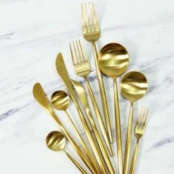 Timmers Trading Bestekset 6 Persoons - Gouden Bestek - Bestekset Goud 24 Delig - Vaatwasserbestendig -WMF Shop 550x550 303