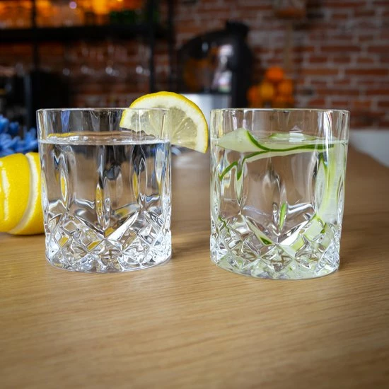 Jay Hill Cocktailglazen / Whiskey Glazen / Waterglazen Moray - 320 Ml - 4 Stuks 5 Jay Hill Cocktailglazen / Whiskey Glazen / Waterglazen Moray - 320 Ml - 4 Stuks - Afbeelding 3