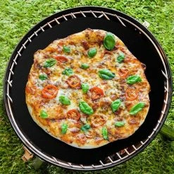 Krumble Teflon BBQ Grill Mat Rond - Geschikt Voor Cadac Skottelbraai - Diameter Van 40cm - Oven Bakmat - Anti-aanbak - Bakmat - Grillmat - Barbecue En Oven Mat - Zwart -WMF Shop 550x550 343