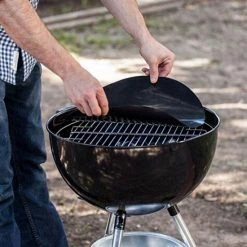 Krumble Teflon BBQ Grill Mat Rond - Geschikt Voor Cadac Skottelbraai - Diameter Van 40cm - Oven Bakmat - Anti-aanbak - Bakmat - Grillmat - Barbecue En Oven Mat - Zwart -WMF Shop 550x550 344