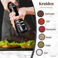 Dieux® - Peper En Zoutmolen Set - Zwart Wit - Zout Peper Kruiden - 2 Stuks - Instelbare Maalgraad - Duurzaam - Luxe Kwaliteit - Hervulbaar - Barbecue - BBQ - BBQ Accesoires - Sinterklaas Cadeautjes - Black Friday 2022 10 Dieux® - Peper En Zoutmolen Set - Zwart Wit - Zout Peper Kruiden - 2 Stuks - Instelbare Maalgraad - Duurzaam - Luxe Kwaliteit - Hervulbaar - Barbecue - BBQ - BBQ Accesoires - Sinterklaas Cadeautjes - Black Friday 2022 -WMF Shop 550x550 357