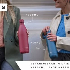 LARS NYSØM Roestvrijstalen Drinkfles 'Ivrig' 1000ml Nude -WMF Shop 550x550 377