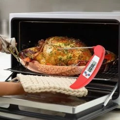 Gohh® Gohh Digitale Vleesthermometer - Kookthermometer - Suikerthermometer - Inklapbare Sonde - BBQ Thermometer - LCD Scherm - Meter Tot 300 °C - Rood -WMF Shop 550x550 389