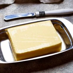 Excellent Houseware Botervloot - RVS - Met Deksel - Botervlootje - Boterschaal - Serveergerei - Keuken -WMF Shop 550x550 402