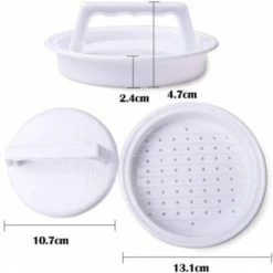 Merkloos Hamburgerpers - Hamburgermaker - BPA Vrij - BBQ Accesoires - Burger Press - Burger Smasher 8 Merkloos Hamburgerpers - Hamburgermaker - BPA Vrij - BBQ Accesoires - Burger Press - Burger Smasher -WMF Shop 550x550 446