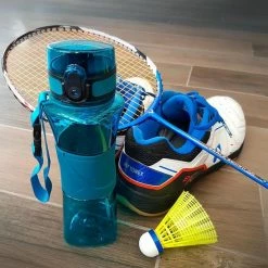 Drinkfles Herbruikbare Waterfles | 500 Ml Lichtblauw | Vaatwasserbestendig Drinkbus Bidon | King Mungo KMDF006 -WMF Shop 550x550 455