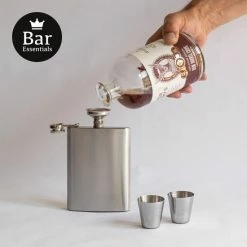 Bar Essentials® Heupfles RVS - Zakflacon - Platvink - Heupflacon - Gifbox 11 Bar Essentials® Heupfles RVS - Zakflacon - Platvink - Heupflacon - Gifbox -WMF Shop 550x550 471