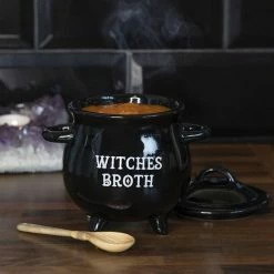 Something Different Soepkom Witches Broth Cauldron With Broom Spoon Zwart -WMF Shop 550x550 487