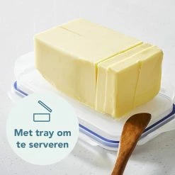 Lock&Lock Botervloot Met Deksel - Set Van 2 Stuks - 460 Ml - Transparant -WMF Shop 550x550 512