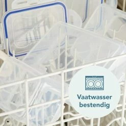 Lock&Lock Botervloot Met Deksel - Set Van 2 Stuks - 460 Ml - Transparant -WMF Shop 550x550 513
