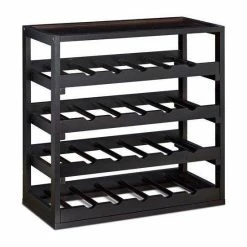 Relaxdays Wijnrek - 4 Etages - 20 Flessen - Hout -WMF Shop 550x550 519