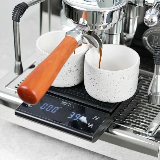 Barista-essentials Koffie Weegschaal Met Timer - 0,1 Gram Precisie - Barista Weegschaal 5 Barista-essentials Koffie Weegschaal Met Timer - 0,1 Gram Precisie - Barista Weegschaal - Afbeelding 3