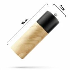 Homeon Peper En Zoutmolen Set - Pepermolen En Zoutmolen - 2 Stuks - Rubberhout - Kleur: Hout/zwart 19 Homeon Peper En Zoutmolen Set - Pepermolen En Zoutmolen - 2 Stuks - Rubberhout - Kleur: Hout/zwart -WMF Shop 550x550 583