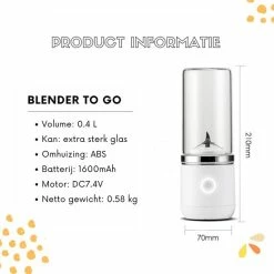 Blend In - Blender To Go - Smoothie Maker - Oplaadbare Mini Blender - Smoothies & Shakes - Draadloos & Draagbaar - Fruit Mixer - USB Oplaadbaar - 350ML - Roze 25 Blend In - Blender To Go - Smoothie Maker - Oplaadbare Mini Blender - Smoothies & Shakes - Draadloos & Draagbaar - Fruit Mixer - USB Oplaadbaar - 350ML - Roze -WMF Shop 550x550 587