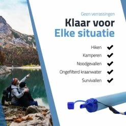 GOAT Outdoor® GOAT Outdoor Personal Waterfilter Straw - Complete Set - Water Filter - Survival - BPA-vrij 16 GOAT Outdoor® GOAT Outdoor Personal Waterfilter Straw - Complete Set - Water Filter - Survival - BPA-vrij -WMF Shop 550x550 592