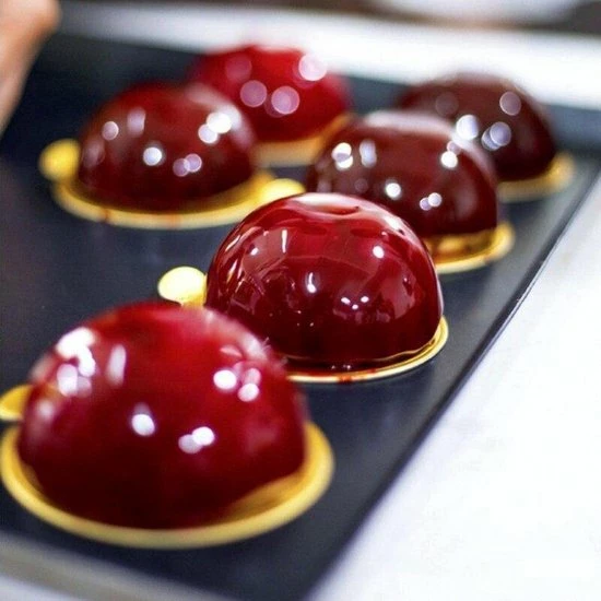 BukkitBow - Siliconen Bakvorm 6 Halve Bollen - Brownies/Cupcakevorm/cakevorm/ Bak&Pan Decoraties 8 BukkitBow - Siliconen Bakvorm 6 Halve Bollen - Brownies/Cupcakevorm/cakevorm/ Bak&Pan Decoraties - Afbeelding 6