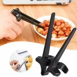 Esku Vinger Eetstokjes - Multifunctioneel - Gadget - 2pack - Zwart - Hygiënisch - Joystick Controller Accessoire - Finger Chopsticks - Snack