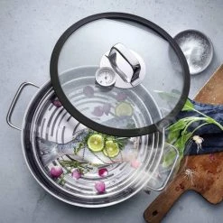 WMF Vitalis Stoom-en Braadpan - Ø 28 Cm - RVS -WMF Shop 550x550 711