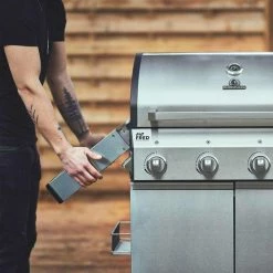 Burnhard Gas BBQ FRED Deluxe - 3 Branders - Keramische Infraroodbrander & Afdekhoes - Deluxe -WMF Shop 550x550 732