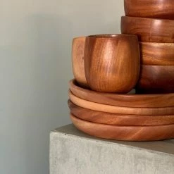 Khaya Woodware Khaya - Set Houten Bekers - Japans Theekopje - Duurzaam - Vegan -WMF Shop 550x550 786