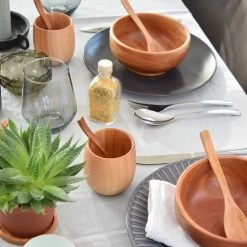 Khaya Woodware Khaya - Set Houten Bekers - Japans Theekopje - Duurzaam - Vegan -WMF Shop 550x550 787