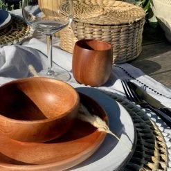 Khaya Woodware Khaya - Set Houten Bekers - Japans Theekopje - Duurzaam - Vegan -WMF Shop 550x550 789