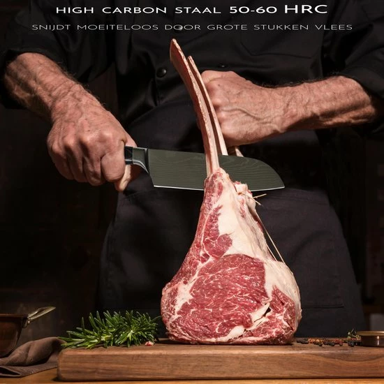 Timmers Trading 10 Delige Professionele Messenset – Koksmessen - Japanse Messen 7 Timmers Trading 10 Delige Professionele Messenset – Koksmessen - Japanse Messen - Afbeelding 5