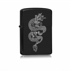 MC Living Aansteker Zwart - Draak Zwaard