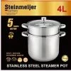 Steinmeijergermany Steinmeijer Stoompannenset RVS 6L- Ø 26 Cm - 3-delig - Voorzien Van 6-Laags Bodem 1 Steinmeijergermany Steinmeijer Stoompannenset RVS 6L- Ø 26 Cm - 3-delig - Voorzien Van 6-Laags Bodem -WMF Shop 550x552 2
