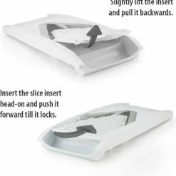 Börner Mandoline V1 Profi | 7-delige Set | 5 Snijdiktes | Geschikt Als Frietsnijder | BPA-vrij En Roestvrij | Wit -WMF Shop 550x560 1