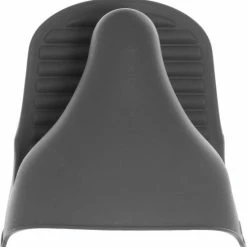 Secret De Gourmet Siliconen Ovenwant/ovenhandschoen Grijs 9 X 12,5 Cm - Pannenlap - Keukenhandschoen