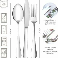 House Of Husk Reisbestek - Reis Bestekset - Chopsticks - Metalen Rietjes Met Borstel - Lepel - Vaatwasserbestendig - RVS - 7 Delig - Zilver -WMF Shop 550x564 1