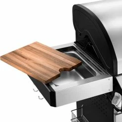 Burnhard Gas BBQ FRED Deluxe - 3 Branders - Keramische Infraroodbrander & Afdekhoes - Deluxe -WMF Shop 550x565 3