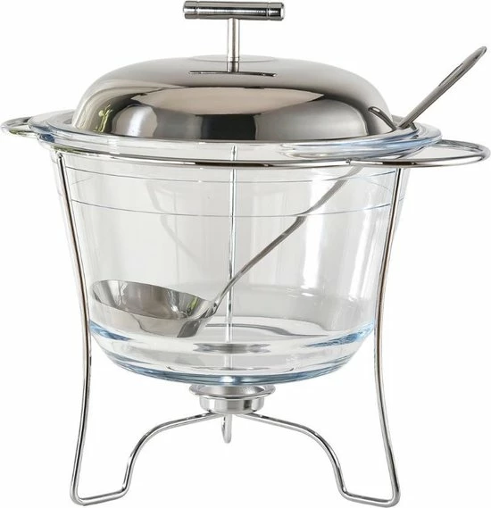 Kadirelli Soepkommen - Glazen Soepterrine - Voedselverwarmer - Soepketel - 4 Liter 9 Kadirelli Soepkommen - Glazen Soepterrine - Voedselverwarmer - Soepketel - 4 Liter - Afbeelding 7